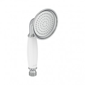 Pommeau de douche rétro - 1 jet - chromé - Louise JACOB DELAFON