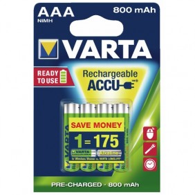 Piles rechargeables - Ni/MH VARTA