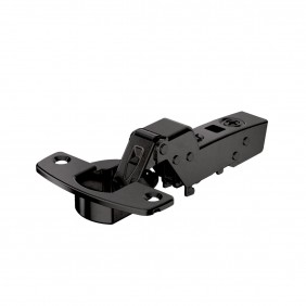 Charnière invisible à visser 110° Sensys 8645i - Obsidien HETTICH