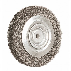 Brosse acier pour touret - diamètre 200 mm BRICOZOR