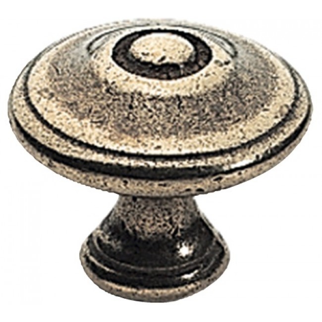 Bouton rustique laiton Régence - diamètre de 25, 30 ou 35 mm CADAP