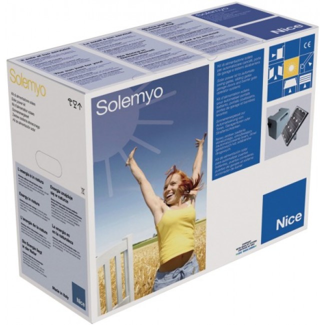 Kit d'alimentation solaire avec panneau solaire et batterie - Solemyo 2 NICE