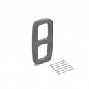 Accessoire latéral pour penderie Sling - portes à charnières- titanium - reconditionné EMUCA