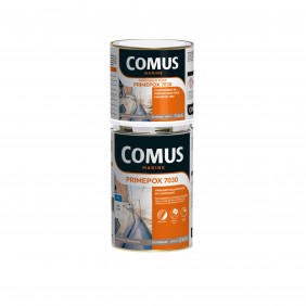 Primaire polyester aluminium - gris clair - 1 litre - Primepox 7030 COMUS