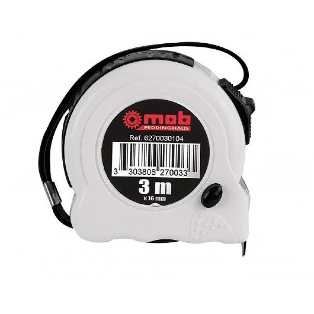 Mètre Ruban Outibat 3m X 16 Mm – Boîtier ABS, Neuf Et Pratique