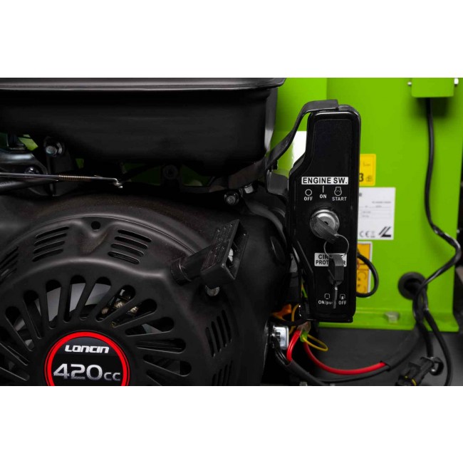 Broyeur de végétaux thermique - moteur 4 temps - 9000W - 420CC + batterie - Bricozor 8.jpeg ZIPPER