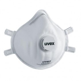 Masques respiratoires FFP3 - taille L - avec soupape - Silv-Air C 2310 UVEX
