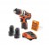 Perceuse visseuse 12V + 2 batteries 2Ah et 17 accessoires - BBS12C2-202BKIT1