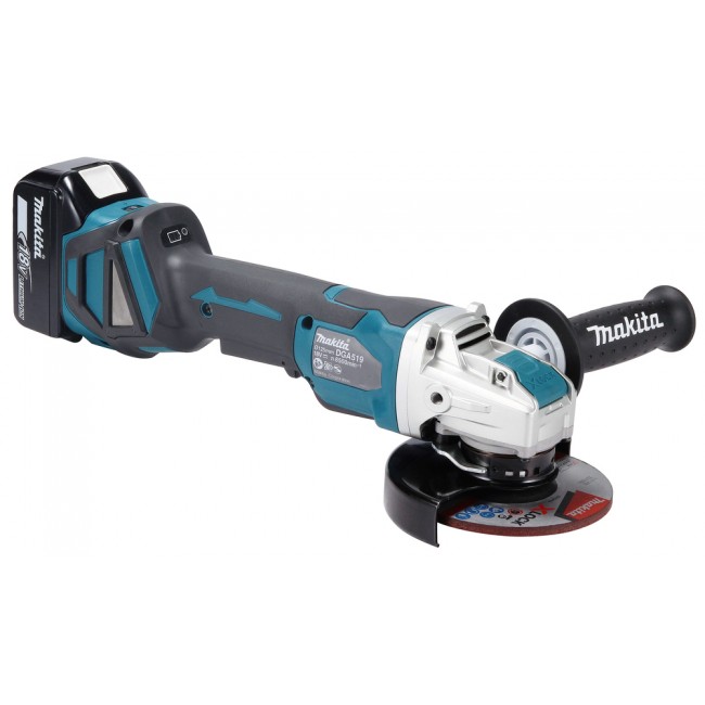 Meuleuse sans fil LXT® 18V avec poignée X-LOCK - Ø125mm - batteries + chargeur - DGA519RTJ1 - Bricozor 5.jpg MAKITA
