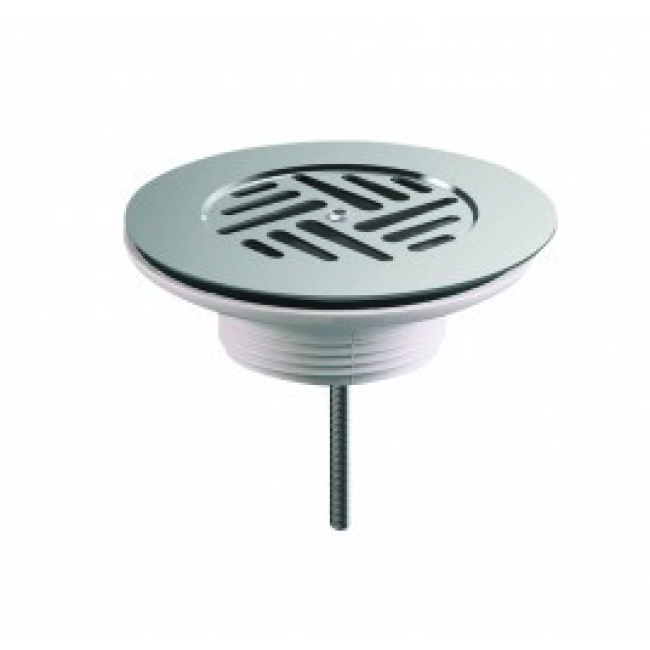 Bonde pour évier - plastique - à grille plate pour évier grès VALENTIN