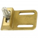 Crapaudine de portail réglable - pivot Ø12 mm – cupro-aluminium TIRARD