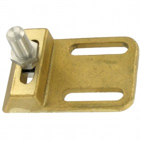 Crapaudine de portail réglable - pivot Ø12 mm – cupro-aluminium TIRARD