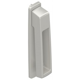 Poignée extérieure à saillie réduite Sarena Aéro DS7070 - inox claro LA CROISÉE DS