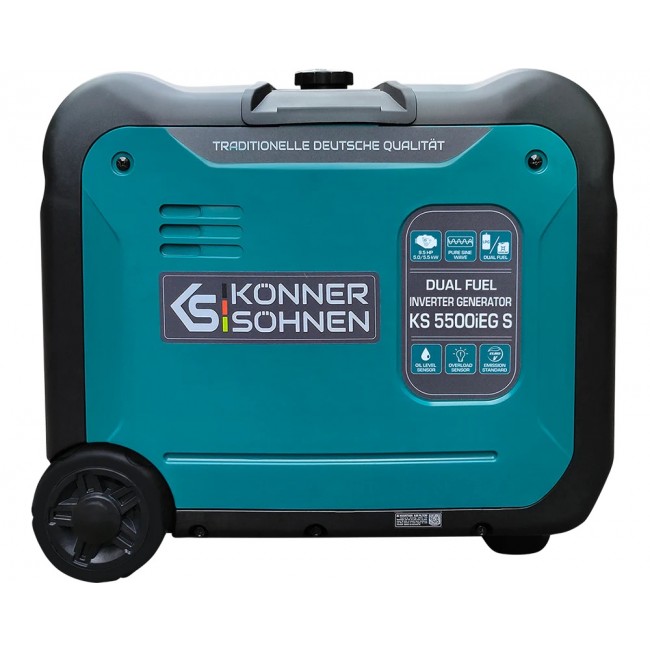 Groupe électrogène Inverter à essence:gaz - 5,5 kW - 230V - KS 5500iEG S - Bricozor 12.jpeg KONNER & SOHNEN