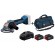 Pack Meuleuse d'angle sans fil PRO GWS 18V-8 125mm 06019N9000 + 2 batteries 4.0Ah + chargeur + Sac