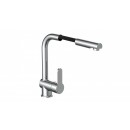 Mitigeur monocommande de cuisine - bec extractible - acier - London 3.jpeg SCHÜTTE