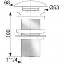 bonde-lavabo-laiton-digiclic-sans-trop-plein-h-100-mm-valentin-122800.jpg VALENTIN