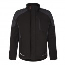 Blouson softshell noir avec fermeture à rabat GALAXY 8810 ENGEL