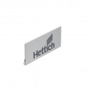 Caches clipsables pour profil AvanTech YOU avec logo Hettich - x40 HETTICH