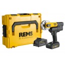 Pack sertisseuse radiale électrique sans fil Mini-Press 22V ACC + batterie, chargeur et coffret REMS