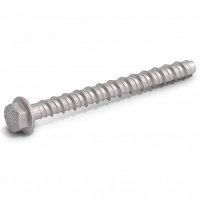 Vis à béton - tête hexagonale - embase acier zingué - R-LX RAWL