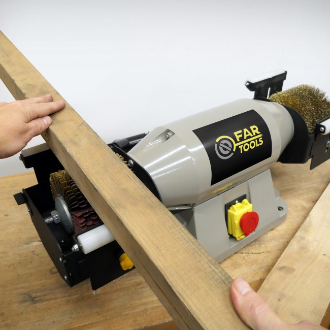 Rénovateur stationnaire 900W - brosse 120 x 100 mm - REX 120 BENCH 1.jpg FARTOOLS