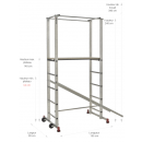 Schéma - Echafaudage STRATUS 140 - Hauteur de travail 3m40 - Bricozor.png ESCALUX