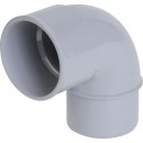 Coude pvc 87°30 mâle-femelle NICOLL