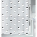 Rideau de douche - 180 x 200 cm - Motif Moutons - Peva - Lena SPIRELLA