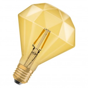 Ampoule LED E27 4W - Vintage 1906 - Diamond - Doré 