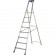 Escabeau 8 marches professionnel en aluminium - PRO 54