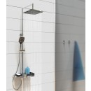 Colonne de douche - avec tablette chromée: Noir- Noir Mat - Blue Pearl 2.jpg SCHÜTTE