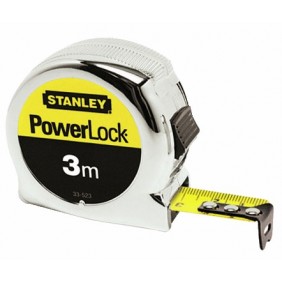 Mètre ruban - blocage et retour automatique - Powerlock STANLEY