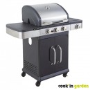 Barbecue gaz 3 brûleurs + desserte - FIDGI 3 - Bricozor.jpeg COOK IN GARDEN