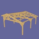 Carport en bois Douglas - 6 poteaux - 550 x 750 cm - Bricozor.jpg CPBF