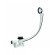 Vidage baignoire universel NF - à câble 650 mm - siphon orientable