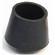 Embout caoutchouc noir couvrant pour tube diamètre 40 mm - reconditionné