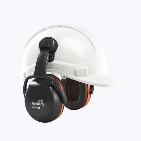 Coquilles antibruit Secure 1 pour casque de chantier -par paire -orange PIP