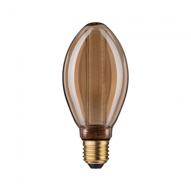 Ampoule Led E27 doré 1800K - diamètre 75 mm - Vintage Inner Glow PAULMANN