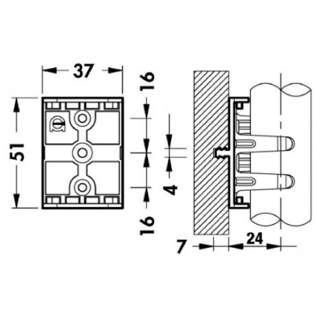 Base plastique pour pieds de meubles sur plinthe - 202 5.jpg CAMAR
