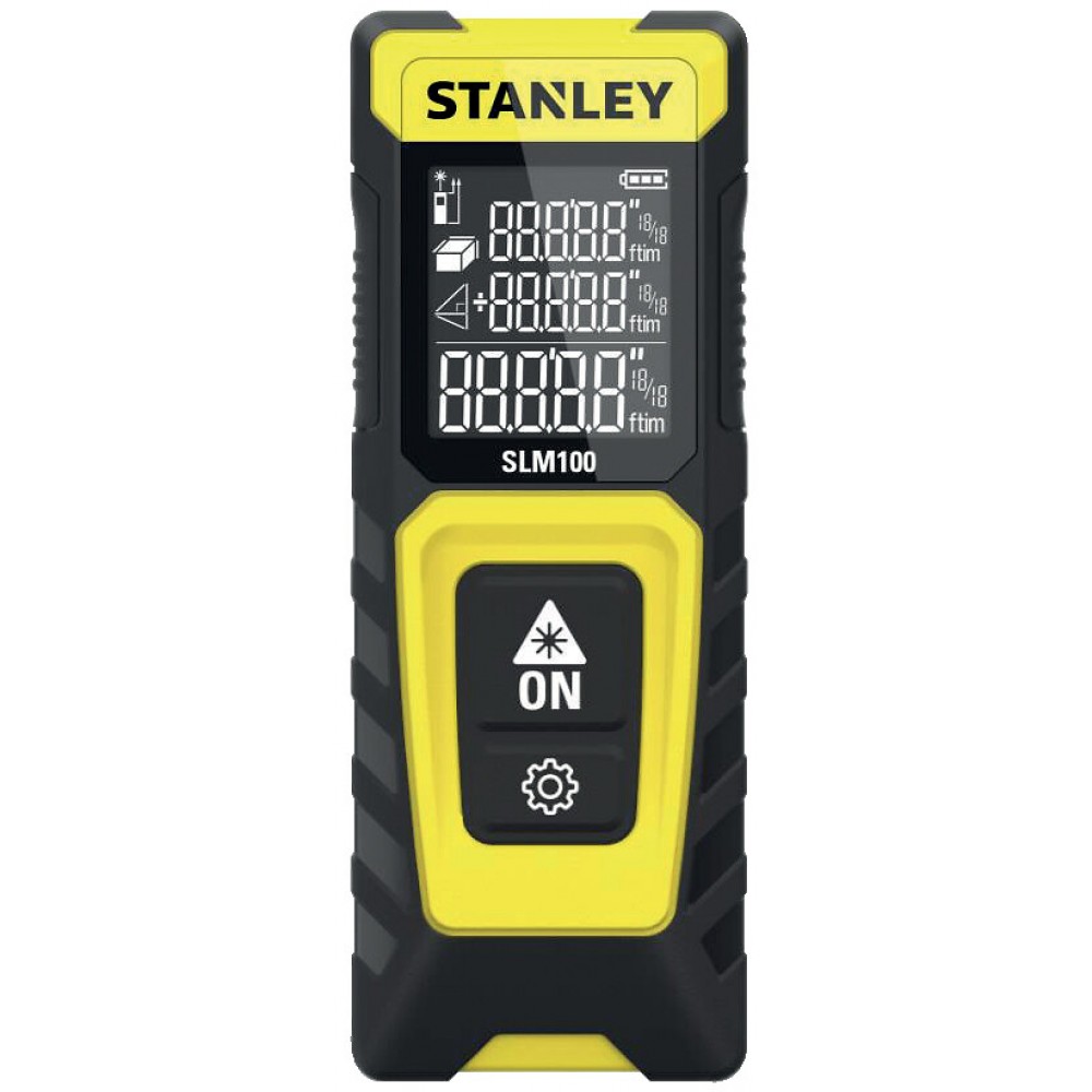 Mesure laser télémètre 30 m SLM100 STANLEY | Bricozor