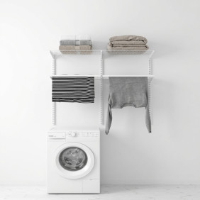 Etendoir à linge pour buanderie - kit complet ELFA