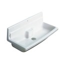 Lavabo avec dosseret - 90 x 39,5 cm - Thoiry PORCHER