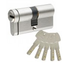 Cylindre double de sûreté - variés  - laiton nickelé - Série F6S+ IFAM