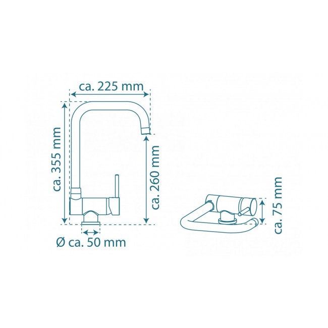 Mitigeur monocommande ouverture de fenêtre - cuisine - chromé - Window 4.jpeg SCHÜTTE