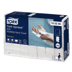 Essuie-mains interfoliés - doux - pour Tork Xpress - lot de 21 recharges TORK