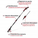 Outil multi-fonctions sans fil GP-HC 18:5020 Li T BL-Solo - Power X-Change - Bricozor 1.jpeg EINHELL
