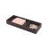 Boîte de rangement en simili-cuir moka multi-compartiments Excessories