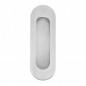 Poignée cuvette ovale - pour porte à galandage - série EZ1702 KARCHER DESIGN