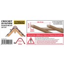 Crochet de faitière - support échelle - roulettes OUTIFRANCE